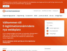 Tablet Screenshot of elegnamnden.se